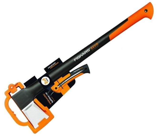 Sekera štípací X25 + pilka Xtract SW73 Fiskars 1025437