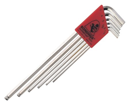 Sada imbus klíčů 6ks 1.5-5mm s kuličkou BLX6MB Bondhus 17046