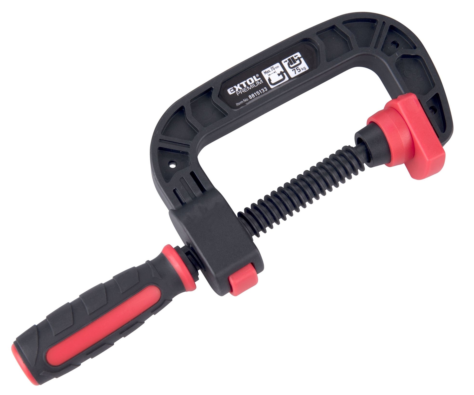 Svěrka C plastová 75/244mm Extol Premium 8815133