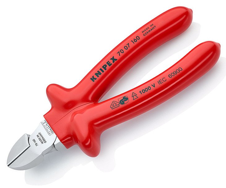 Kleště štípací boční VDE Knipex 70 07 - 160mm 70 07 160