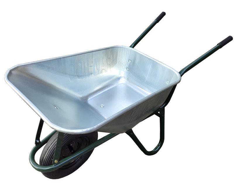 Kolečko stavební 100l pozink nafukovací kolo Panzer