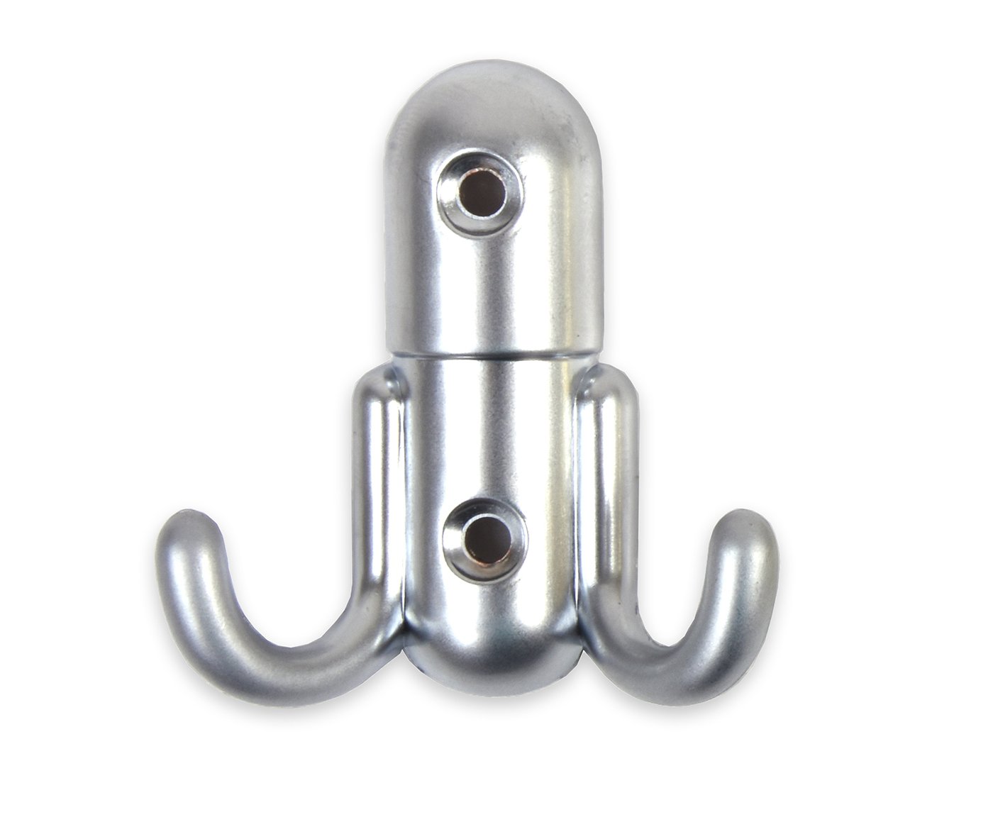 Věšák dvojháček 2108 - chrom-satin