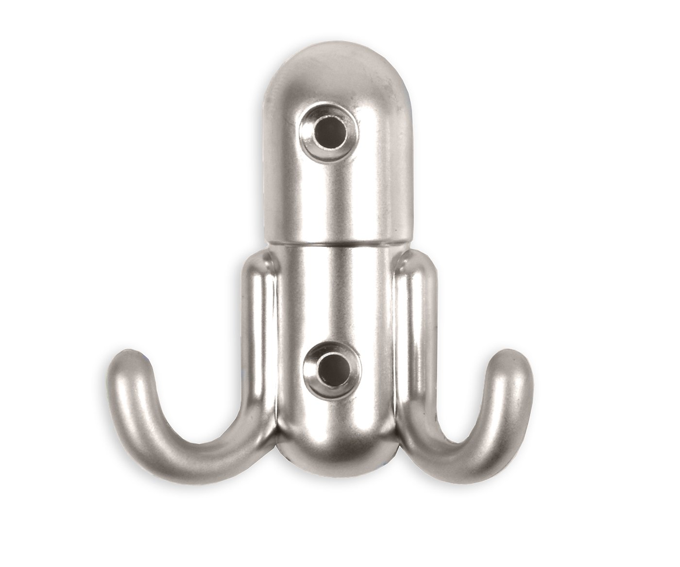 Věšák dvojháček 2108 - nikl-satin