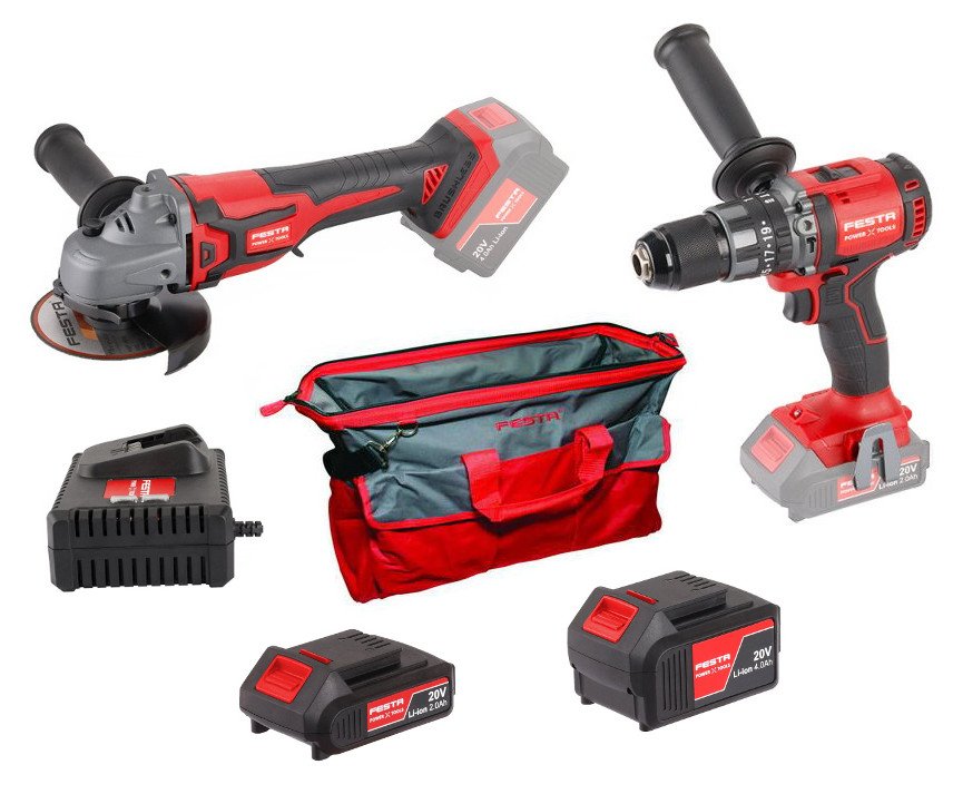Festa 28103 SHARE20V sada aku nářadí 5ks v tašce