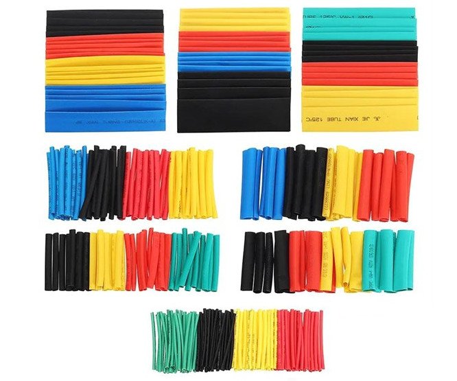 Sada bužírek smršťovacích 328ks 1