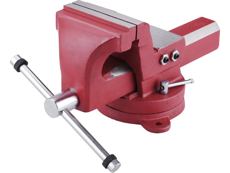 Svěrák otočný s kovadlinou SG Iron Fortum - 4752622 100mm