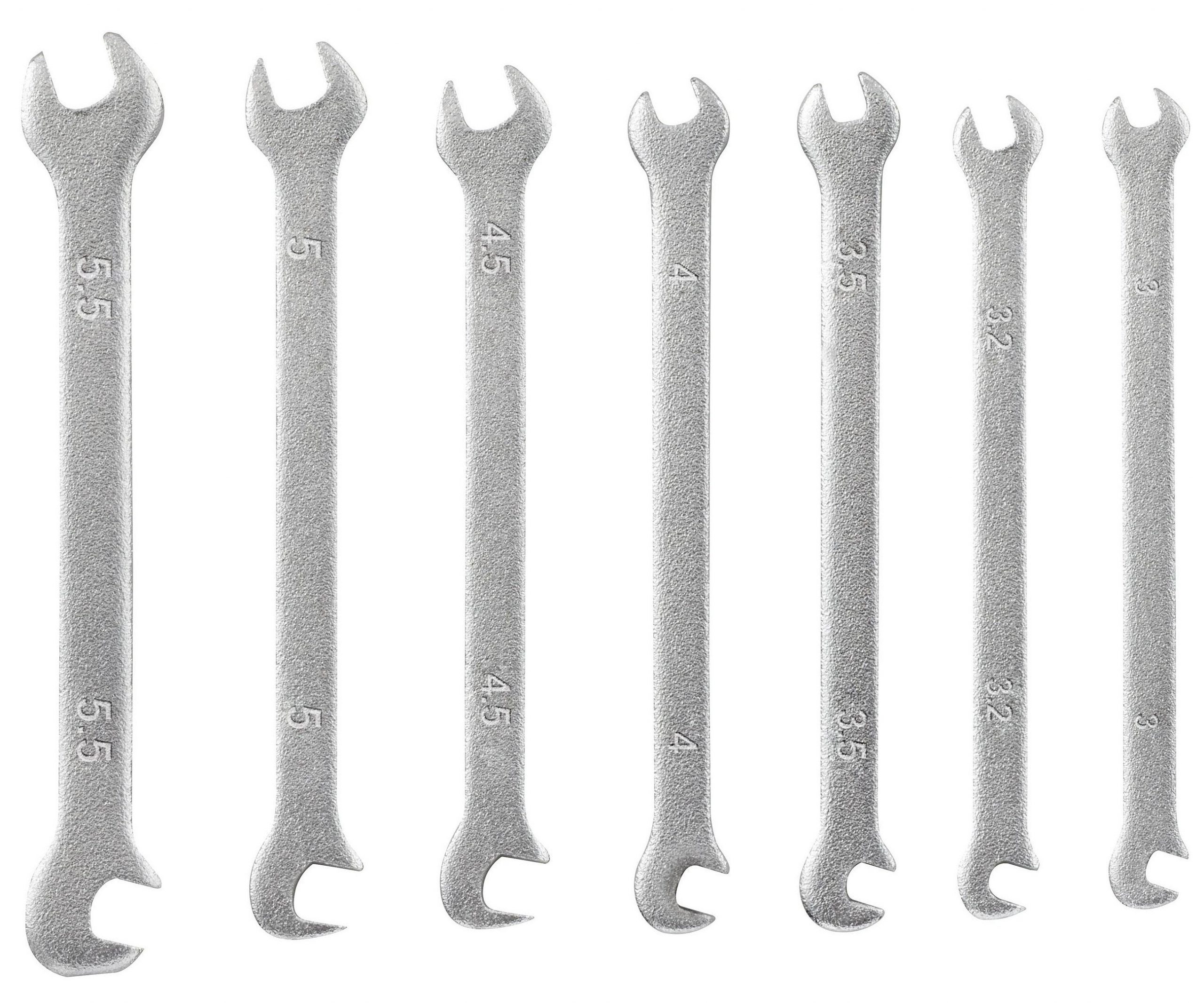 Sada plochých klíčů 7ks 3-5.5mm Toolcraft TO-4985421