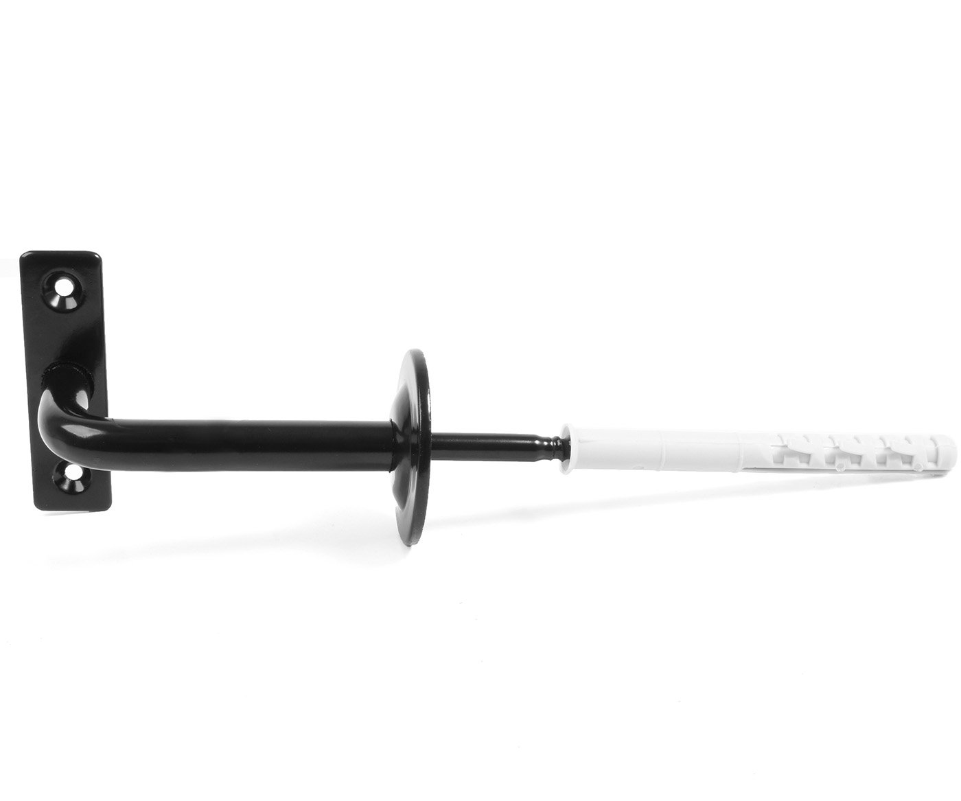 Držák zábradlí Klasik - černý