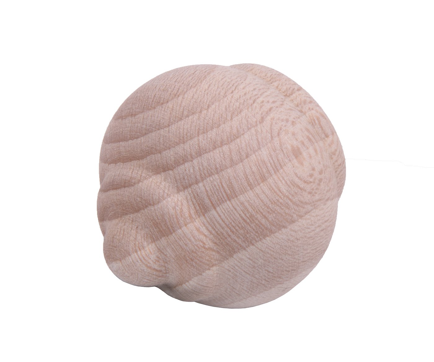 Koncovka záclonových tyčí kulatá dřevo - 34/16mm