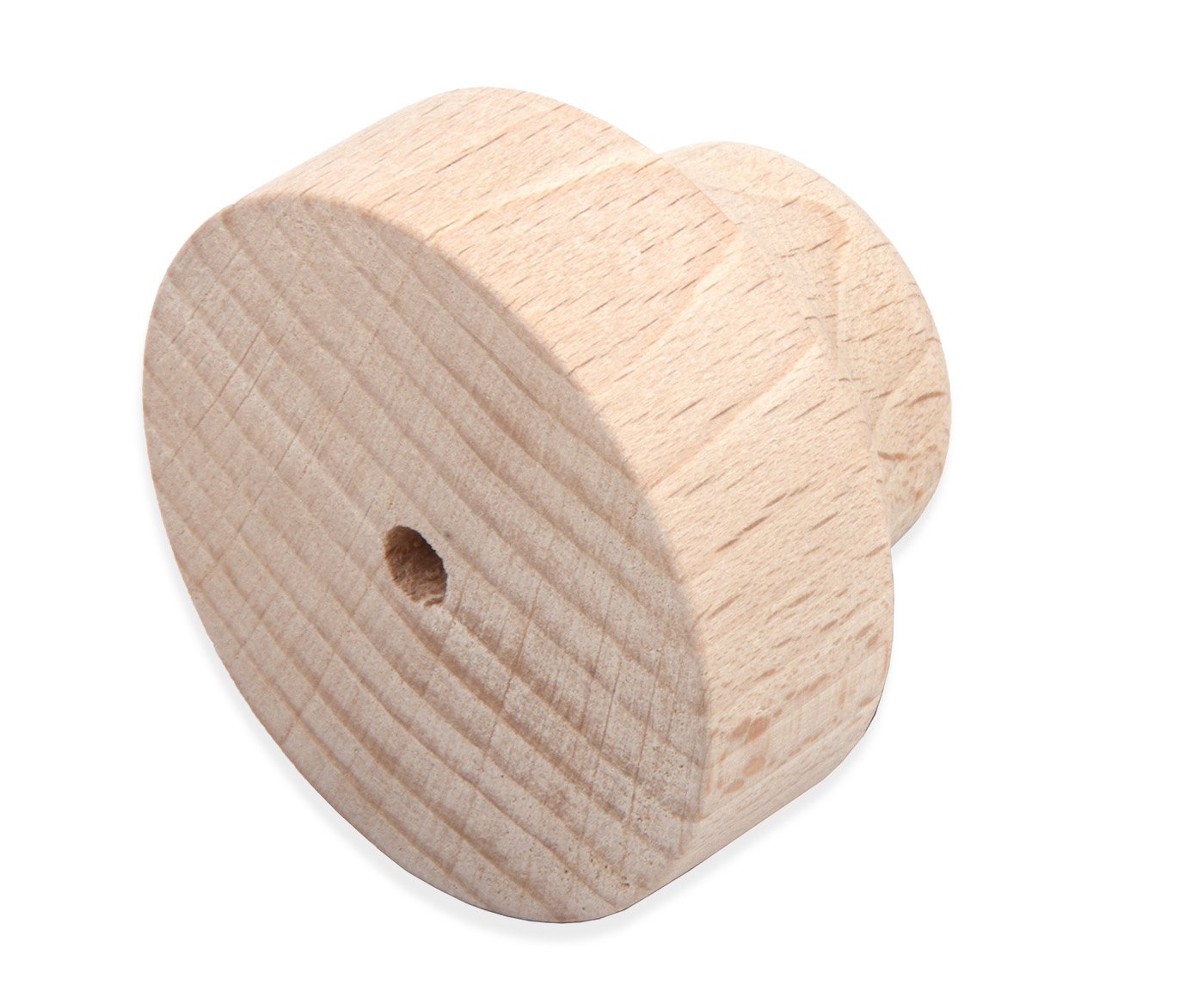 Držák záclonových tyčí boční uzavřený dřevo - 55/24mm