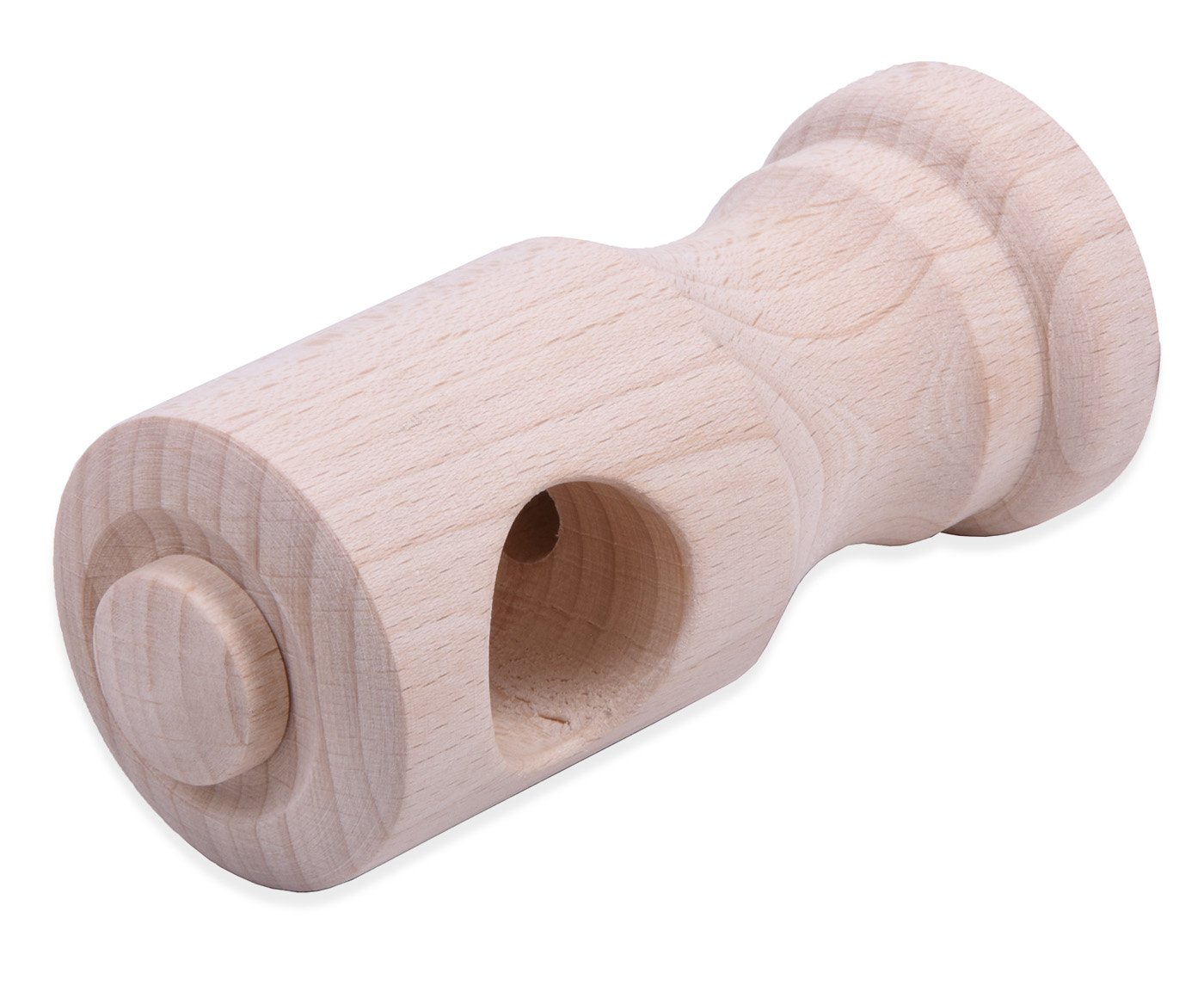 Držák záclonových tyčí uzavřený dřevo