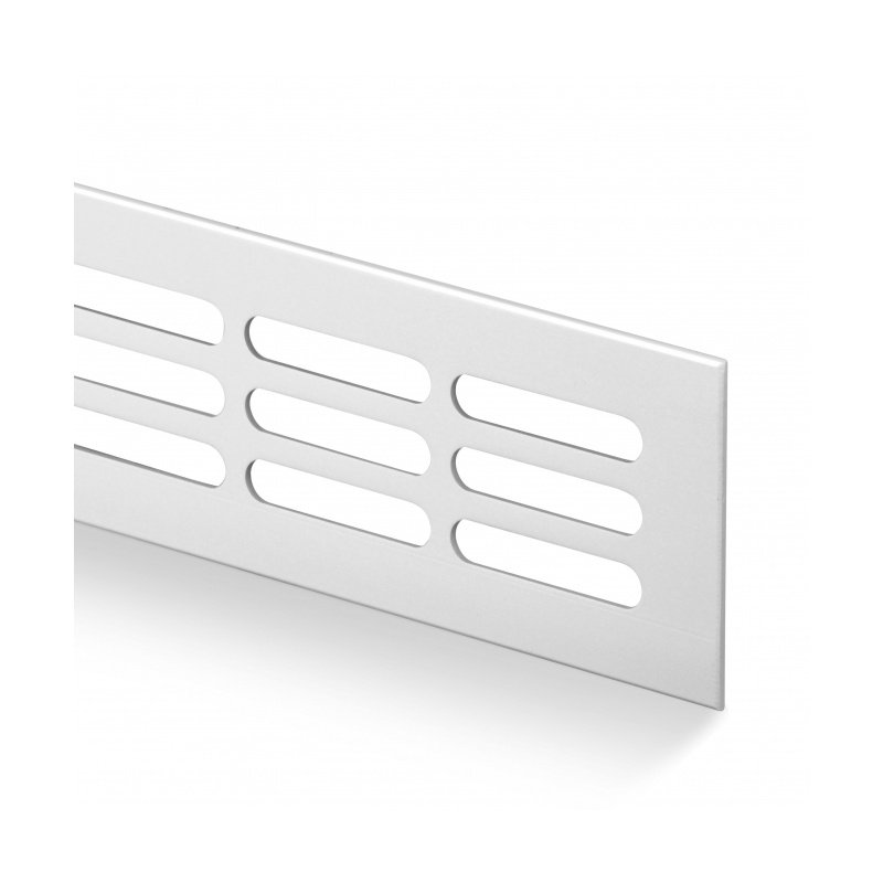 Mřížka větrací hliníková elox - HVM 400x60 EP