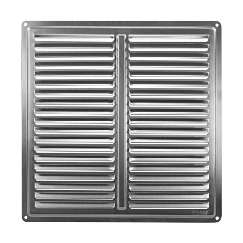 Mřížka větrací krytka nerez - NVM 250x250 K