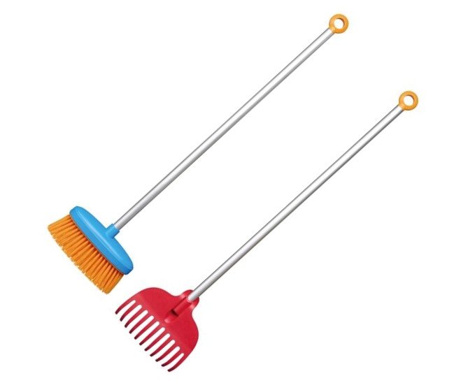 Sada hrábí a smetáku dětská My First Fiskars 1062474