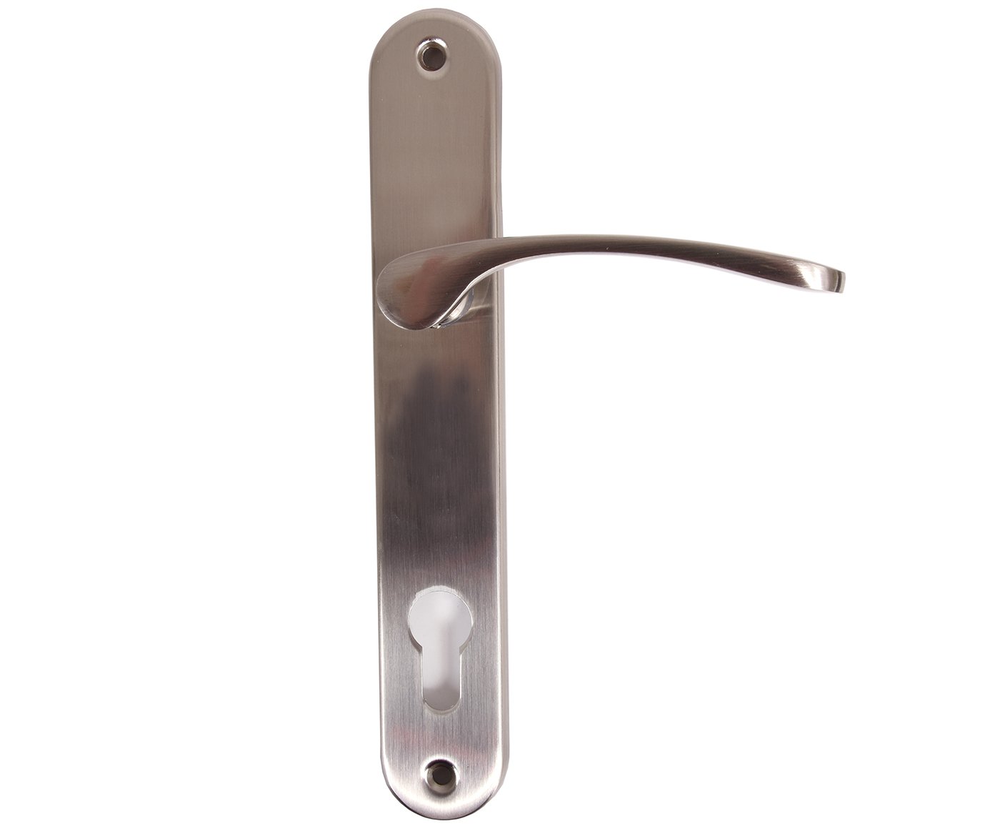 Kování dveřní štítové Simona - 72mm FAB nikl-satin