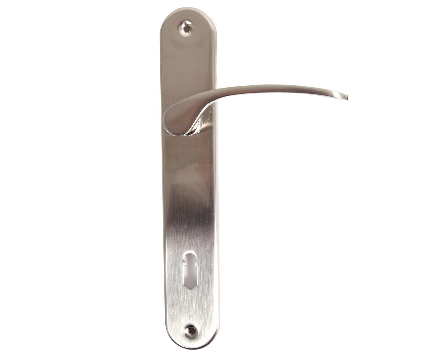 Kování dveřní štítové Simona - 72mm OK nikl-satin