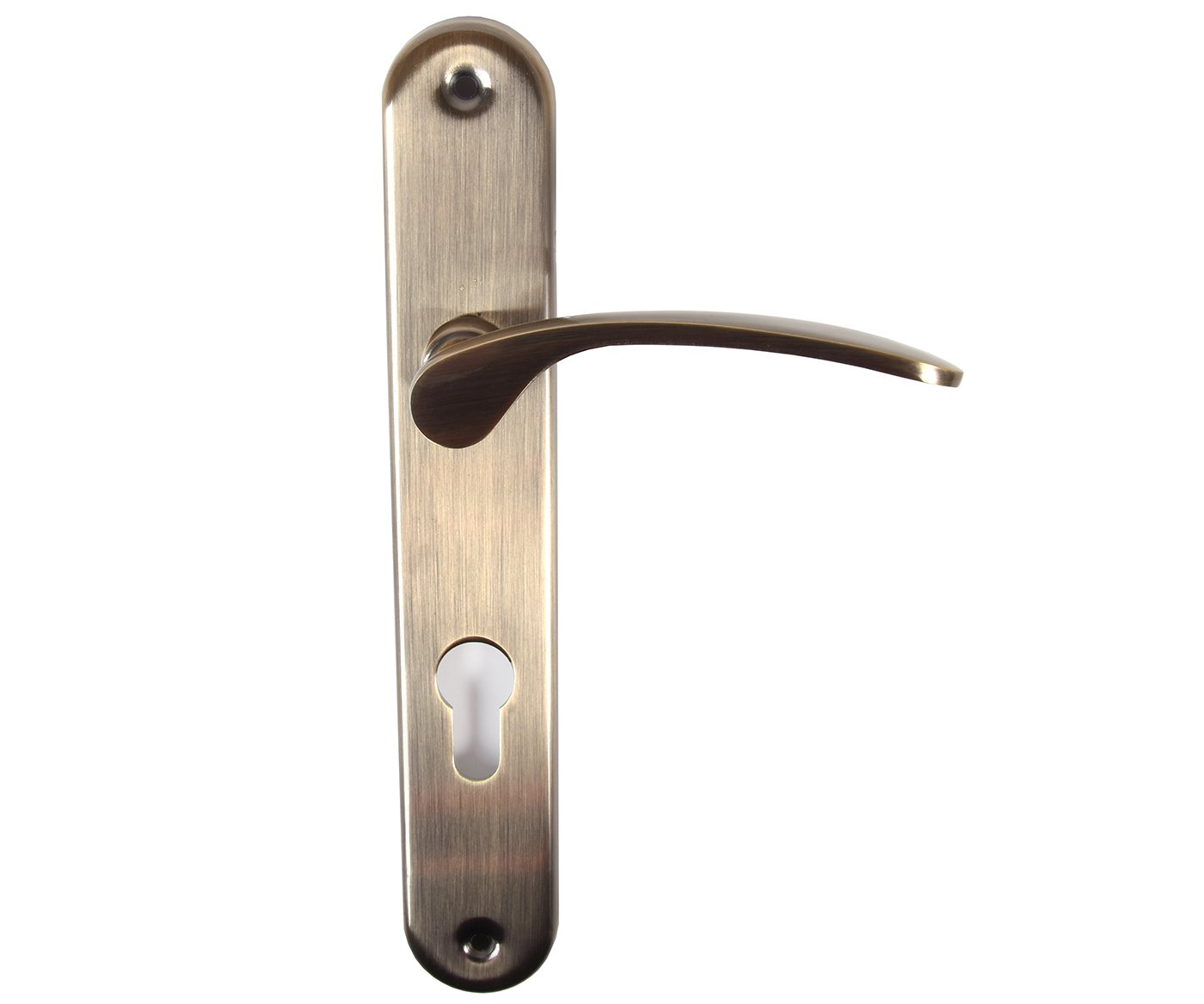 Kování dveřní štítové Simona - 90mm FAB bronz