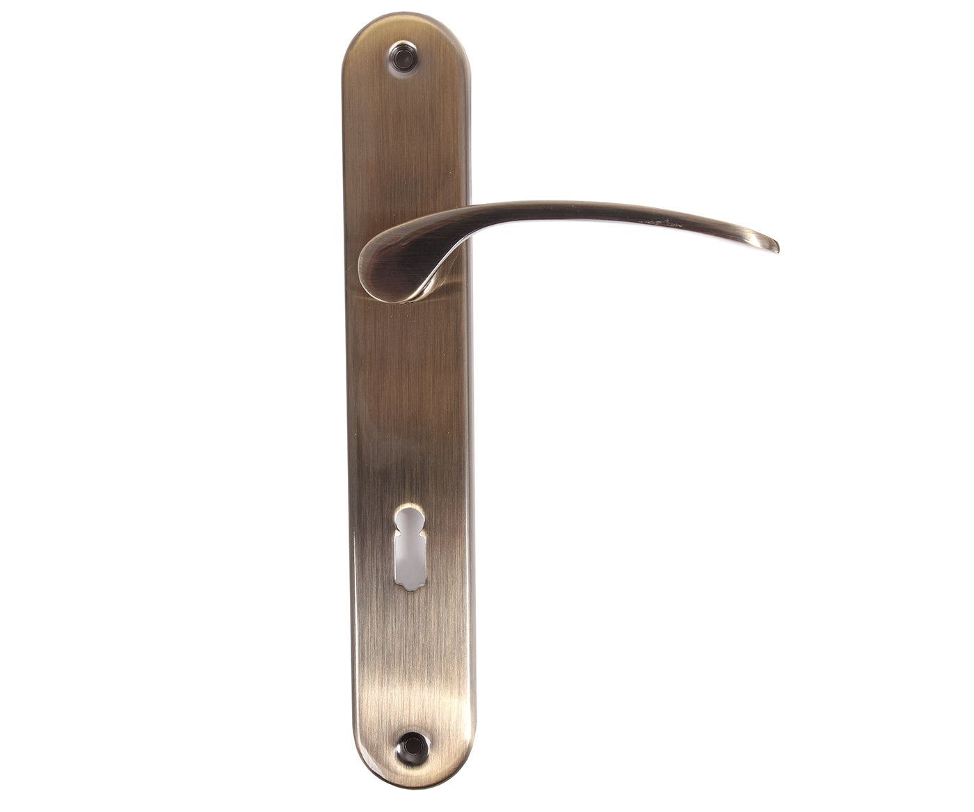 Kování dveřní štítové Simona - 90mm OK bronz