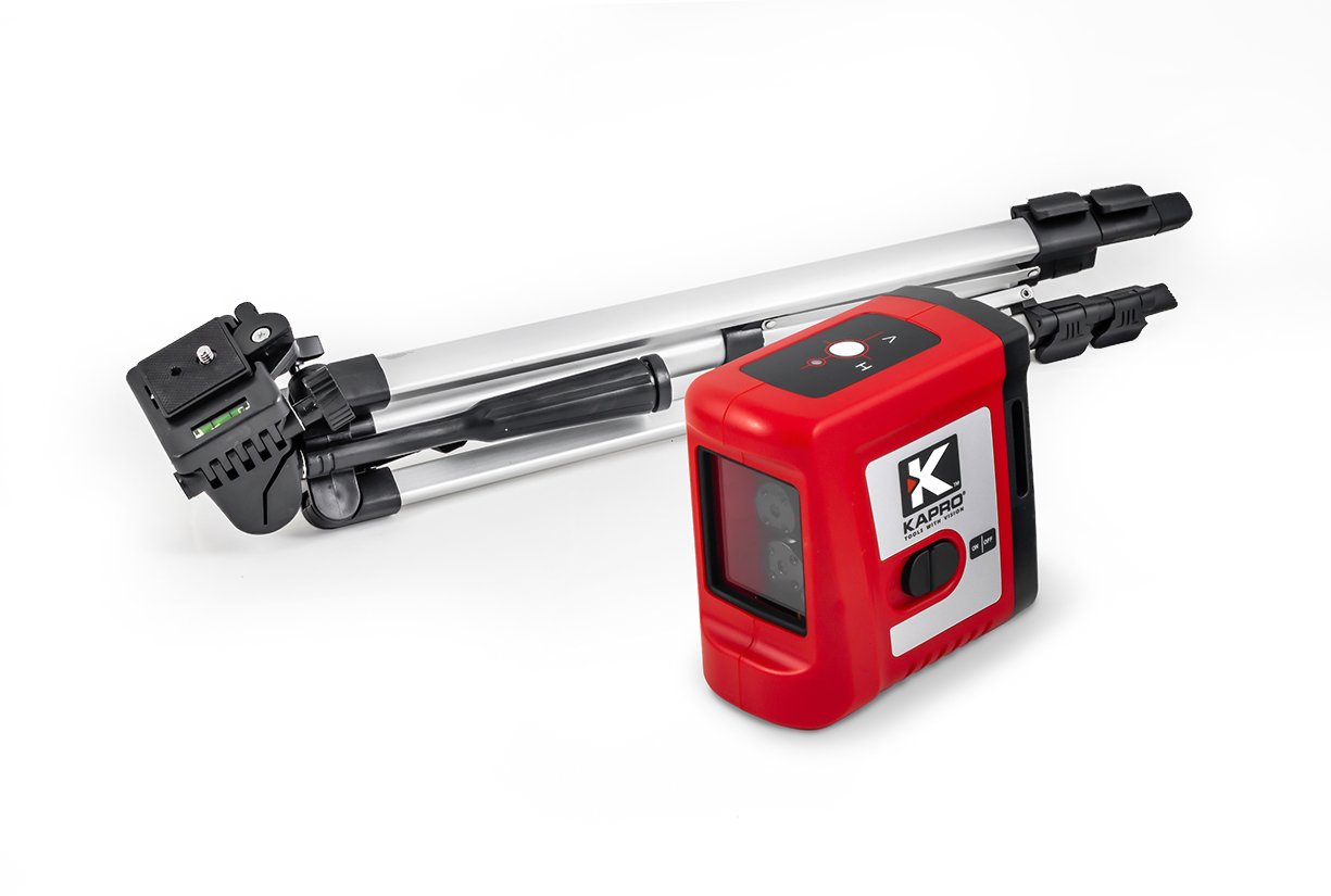 Laser křížový červený Kapro 862 - se stativem