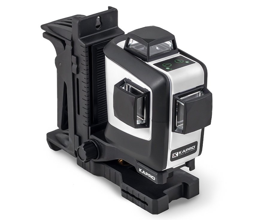 Laser křížový 3x360° zelený v sadě Kapro 883G