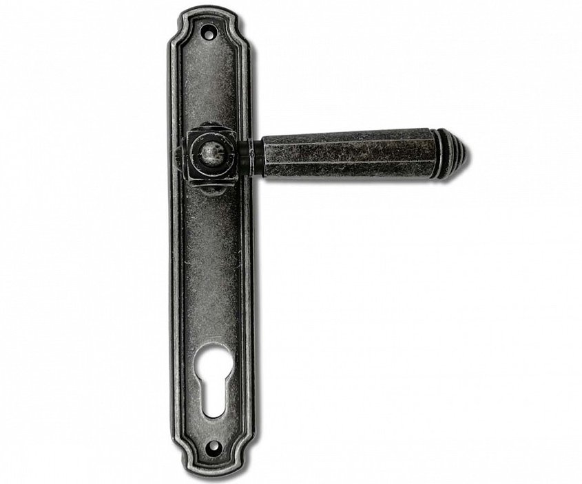 Kování dveřní štítové rustikální Drahomíra - 90mm FAB