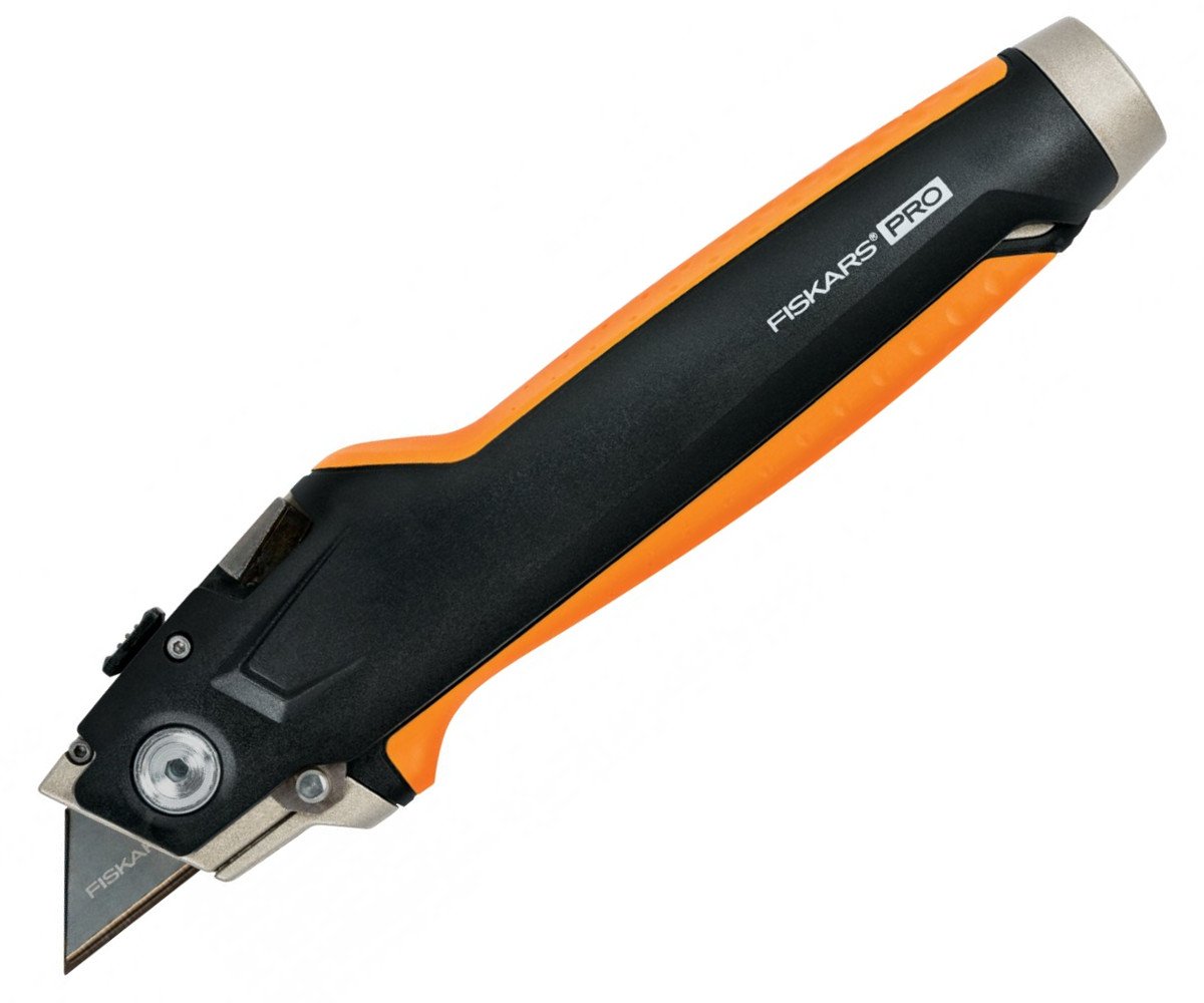 Nůž sádrokartonářský s výměnným břitem a pilkou CarbonMax Fiskars 1027226