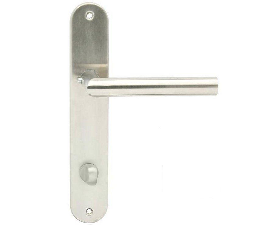 Cobra Vision dveřní kování - WC / 90mm / nerez