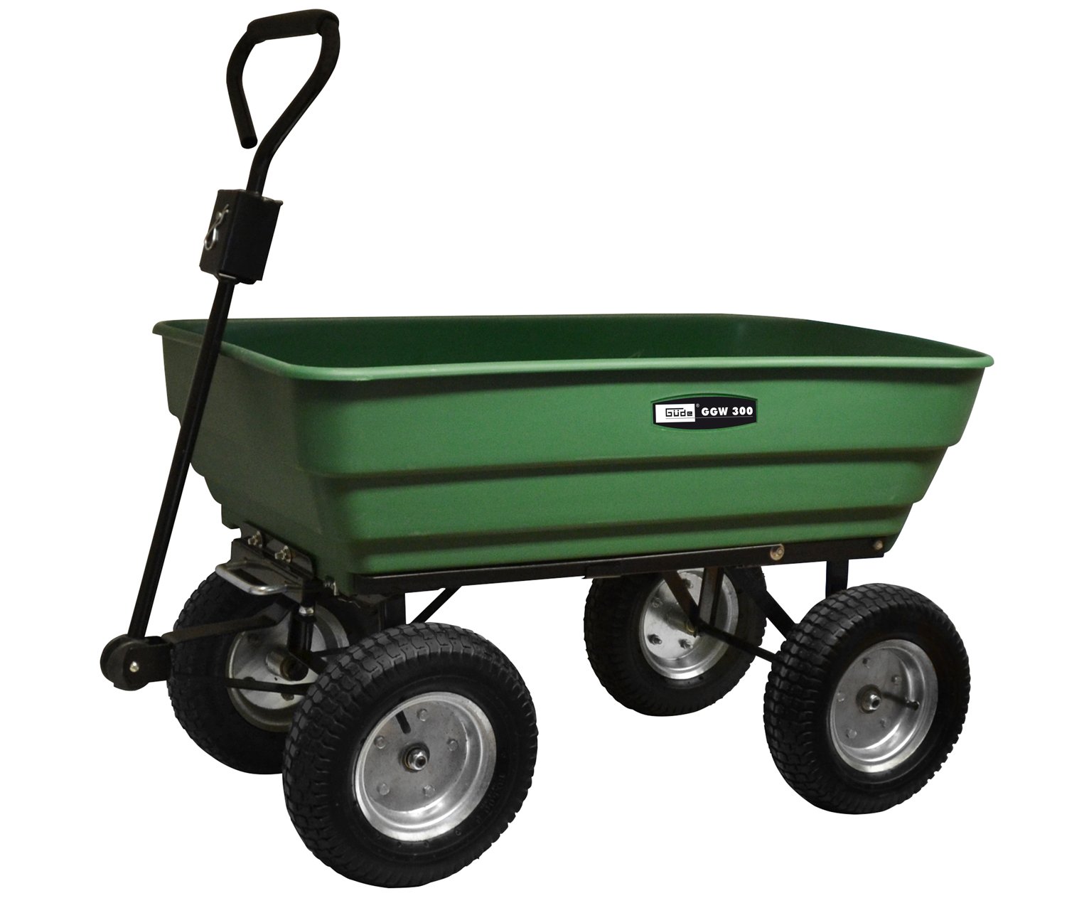 Vozík ruční čtyřkolový vyklápěcí 125l Güde GGW 300