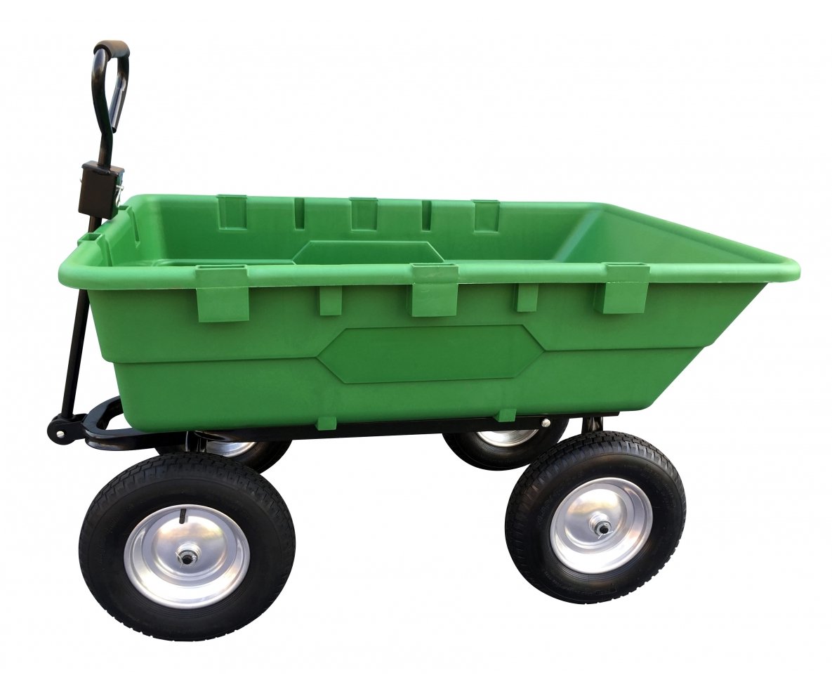 Vozík ruční čtyřkolový vyklápěcí 225l Güde GGW 500