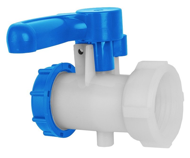 Ventil IBC závit vnitřní S60x6 x vnější S60x6