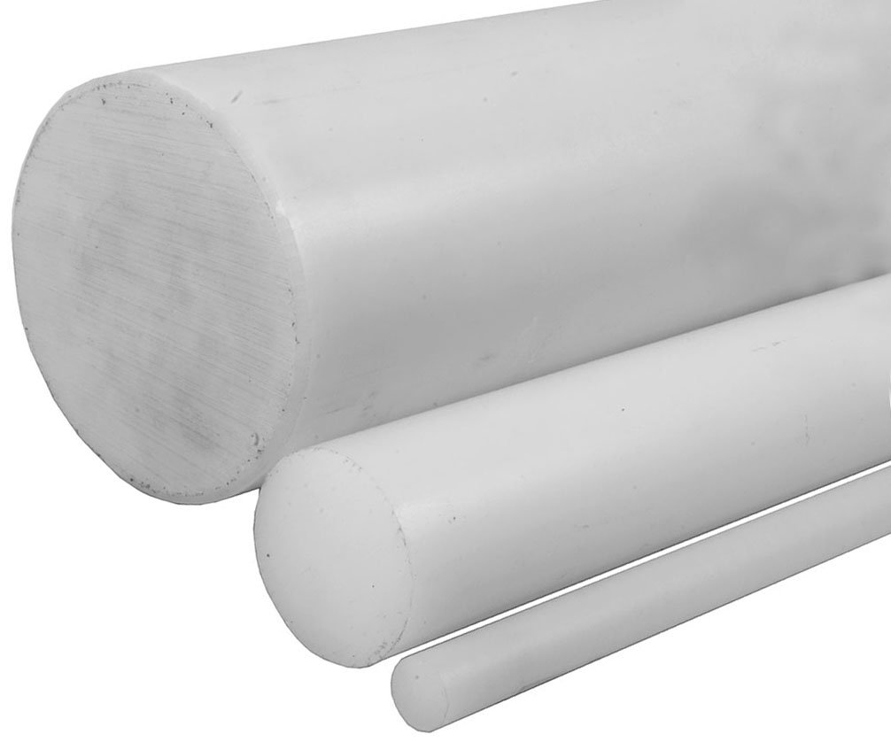 Tyč silonová PA 6 bílá - 120mm