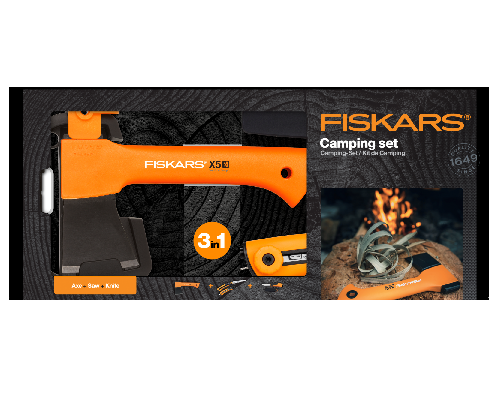 Sada na kemping Fiskars 1057912