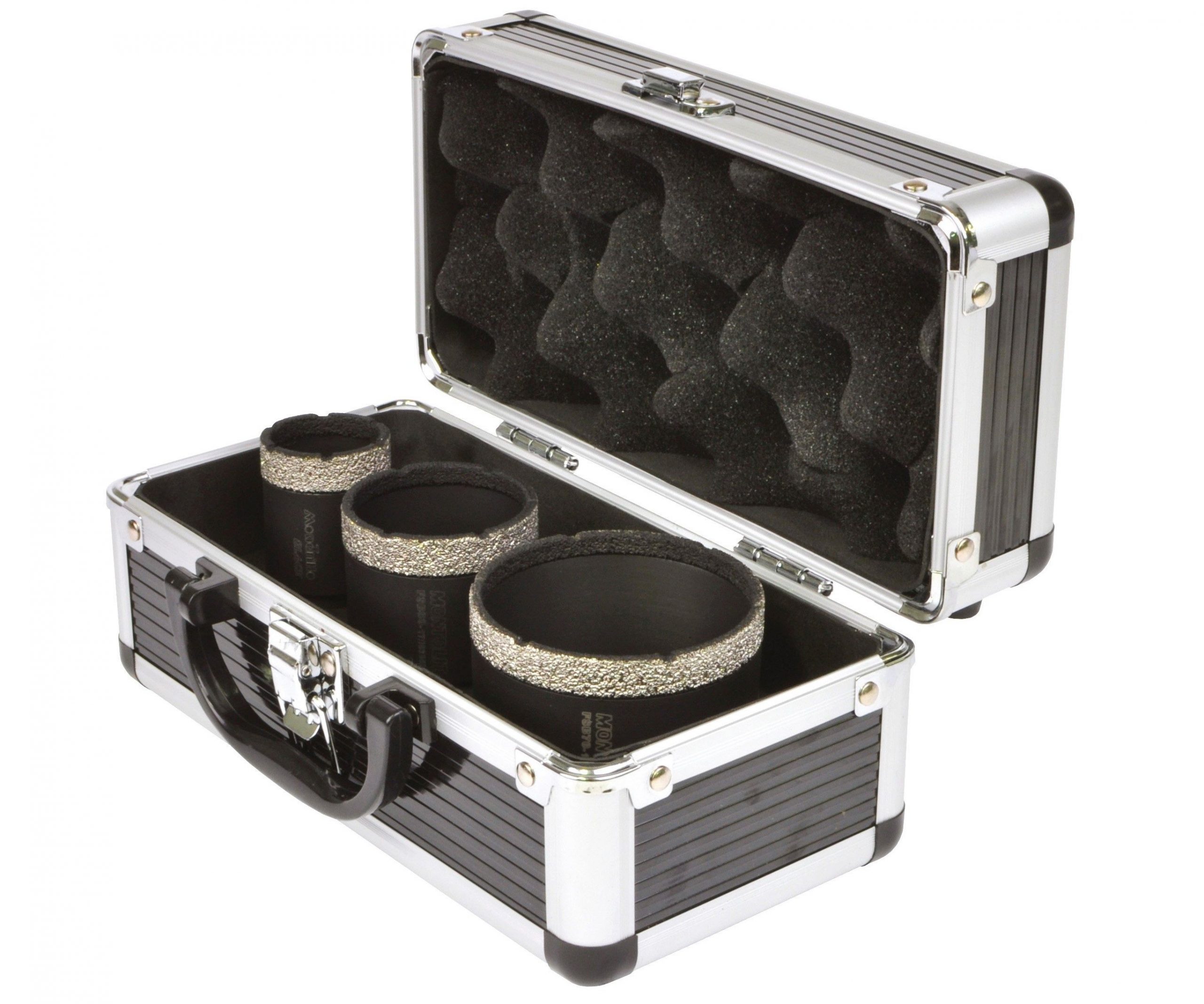 Vrták korunkový diamantový Mondrillo Black Montolit - FSBKIT-CZ