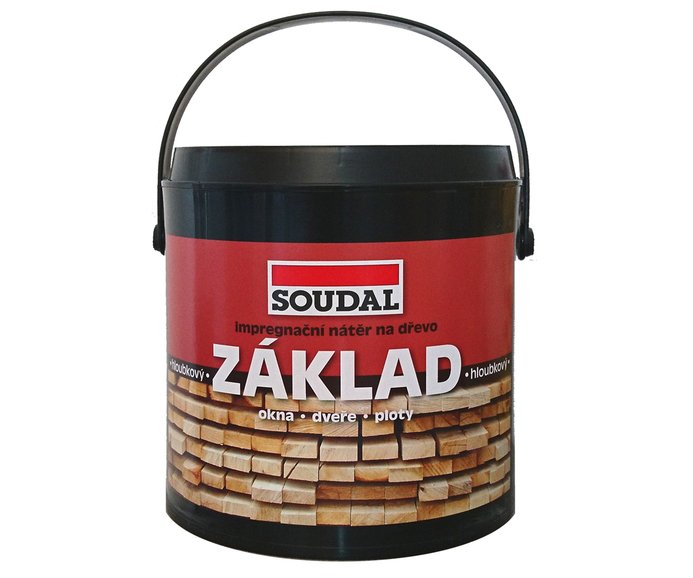 Nátěr impregnační na dřevo Základ Soudal - 2