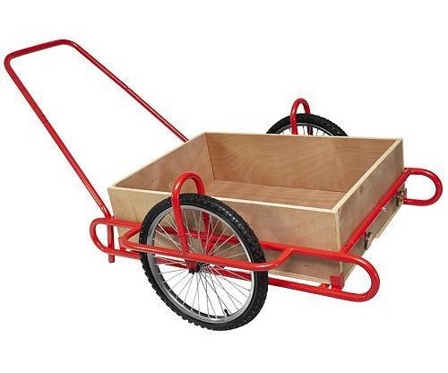 Kárka s dřevěnou korbou