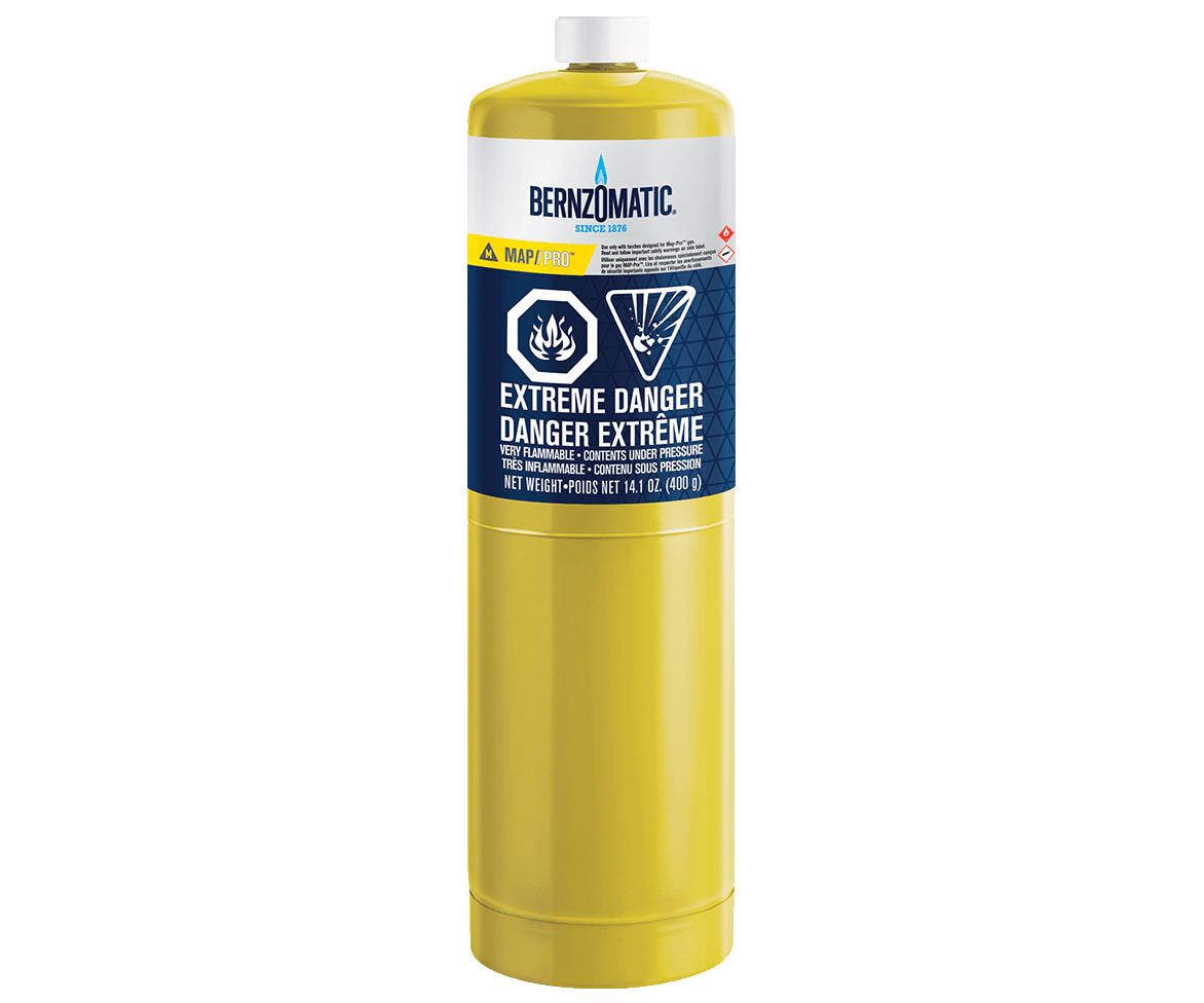 Kartuše MAP/PRO 400g ventil Bernzomatic MG9