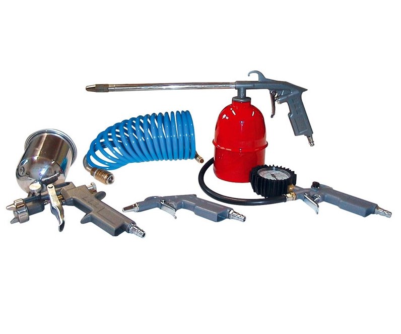 Sada příslušenství ke kompresoru 5ks Güde 84089