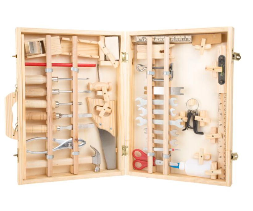 Dětské nářadí v kufříku Deluxe Small Foot