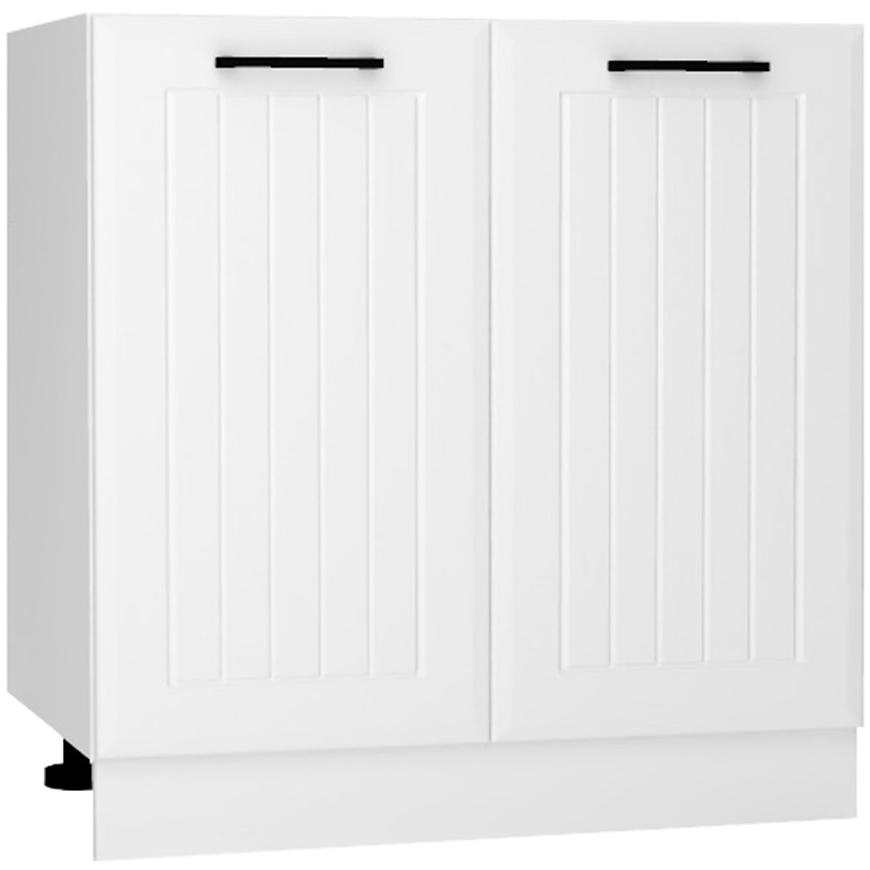 Kuchyňská skříňka Irma D80zl bílý puntík matt Baumax