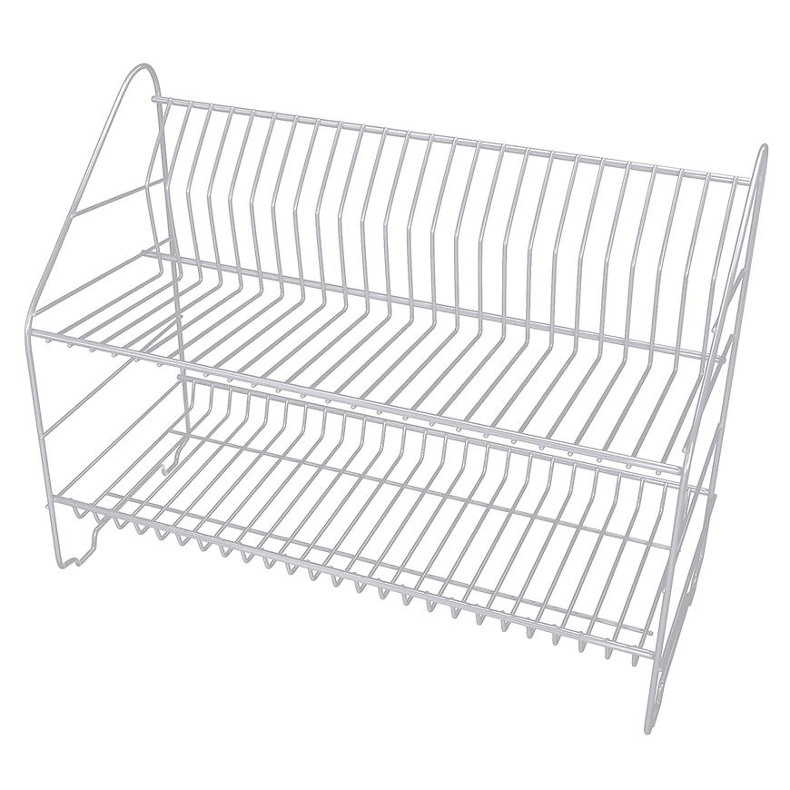 Odkapávač na nádobí dvojitý 50 Met Baumax