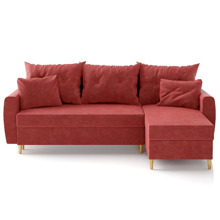 Rohová sedací souprava Romeo Manila 23 přírodní dřevo Baumax