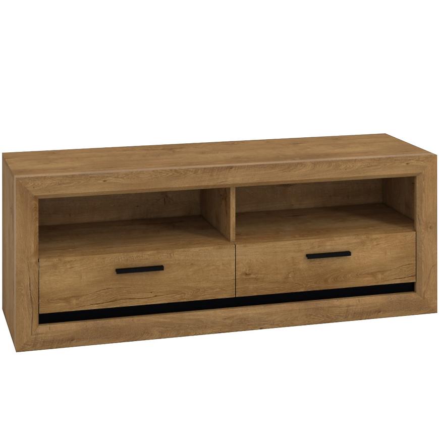 Tv Stolek Baltica 147cm Dub Lefkas/Černá Baumax