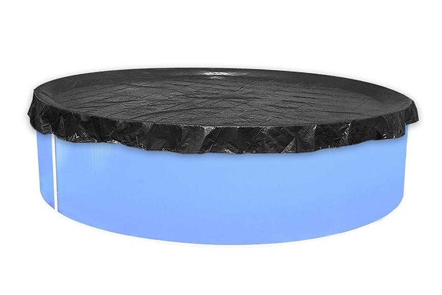 Krycí plachta SUPREME 4.57 m modročerná Marimex