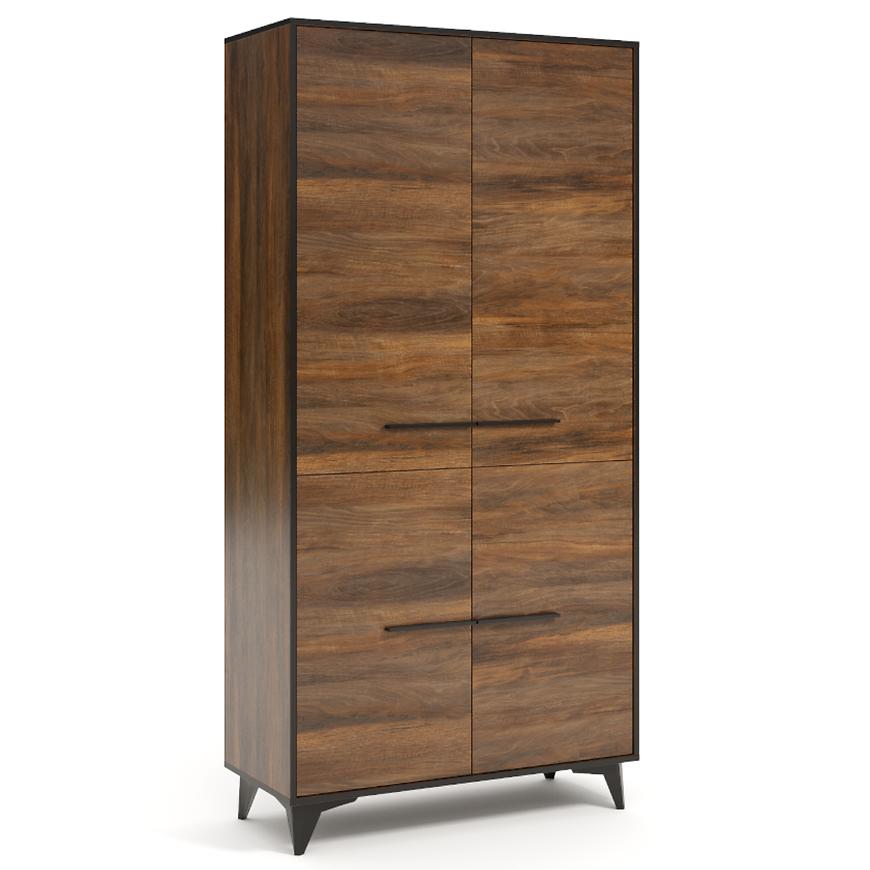 Skříň Frida S2D shirin walnut Baumax