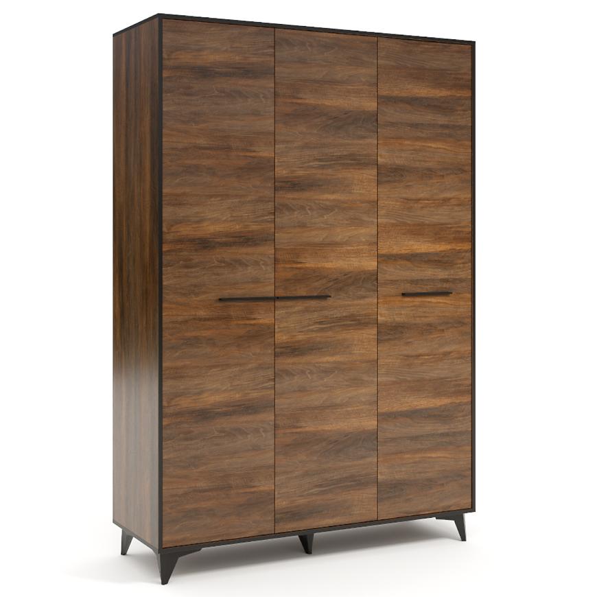 Skříň Frida S3D shirin walnut Baumax