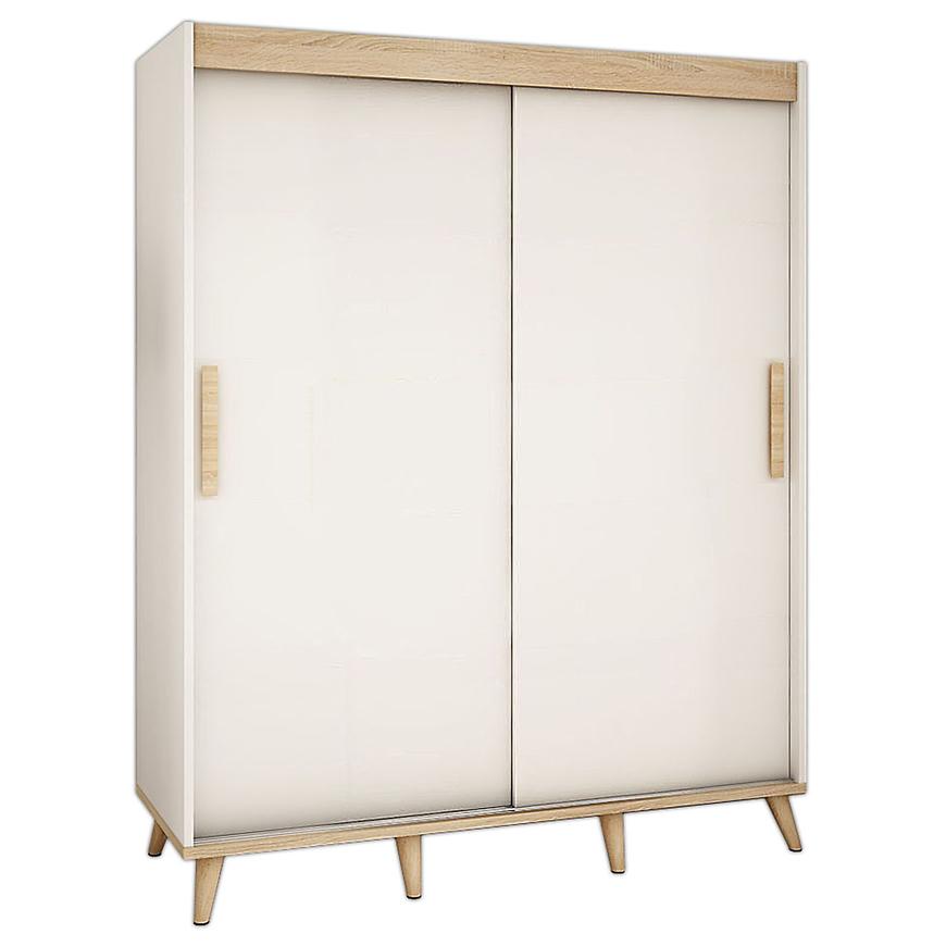 Skříň Skandi T 180 bílá mat/sonoma Baumax