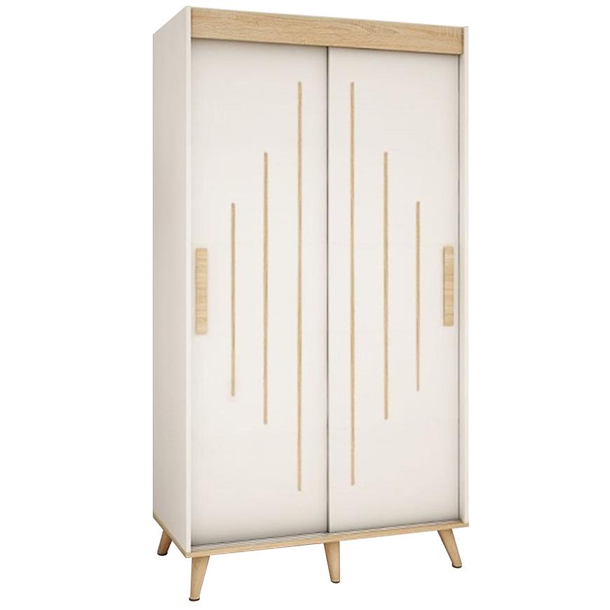 Skříň Skandi Y 120 bílá mat/sonoma Baumax