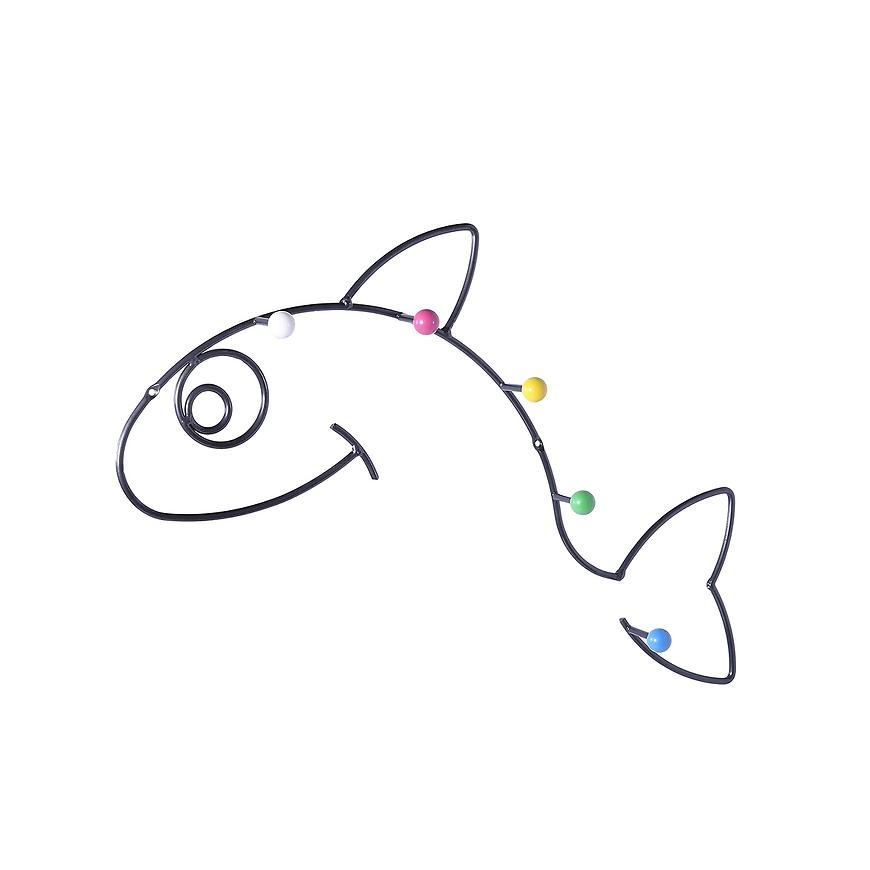 Věšák Žralok 5605-0020 Barevné Kuličky Baumax