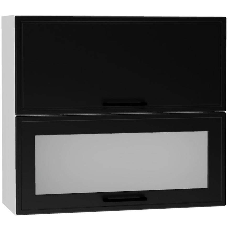 Kuchyňská skříňka Emily w80grf/2 sd černý puntík Baumax