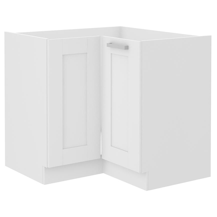 Kuchyňská skříňka LUNA bílá mat/bílá 89x89 dn 1f bb Baumax